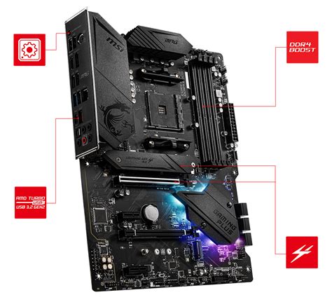 msi gaming 4 slot motherboard|MSI MPG B550 GAMING PLUS AMD AM4 DDR4 M.2 .